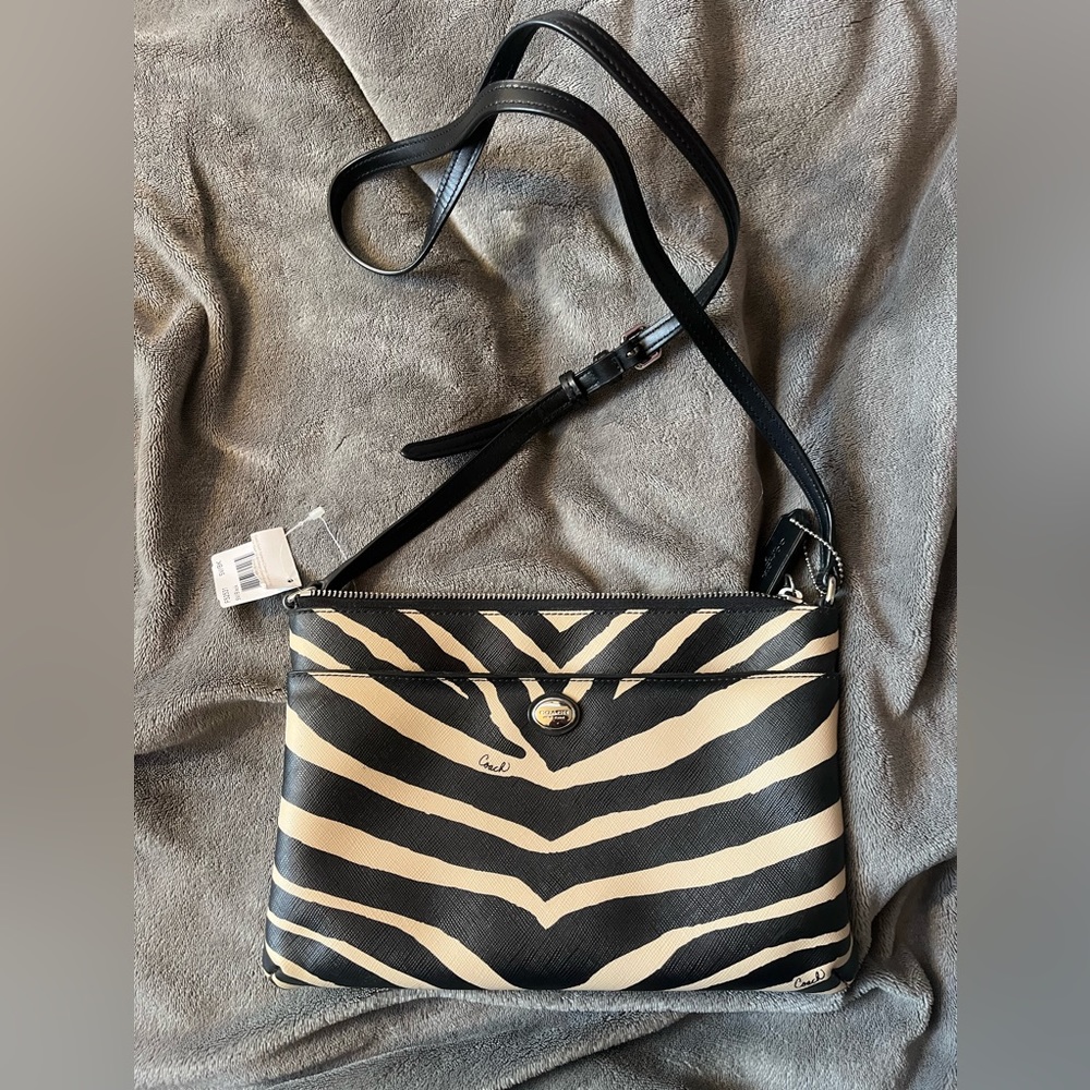 Coach Zebra Bag